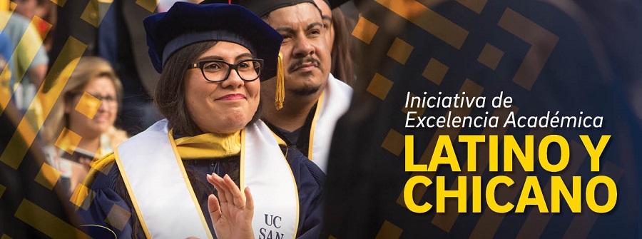 1 of 7, A latina graduate smiles and claps at graduation.